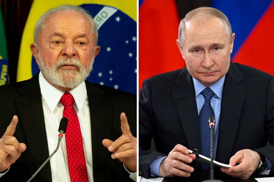 Lula e Putin conversam por telefone sobre conflitos na Ucrânia e no Oriente Médio, diz Planalto