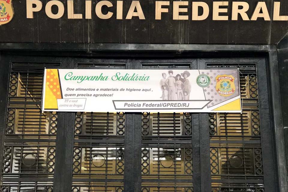 PF faz campanha solidária em projeto de prevenção às drogas