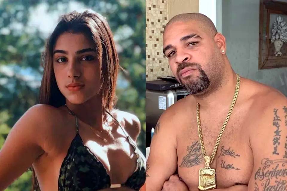 Adriano Imperador vive affair com neta de Gretchen de 18 anos de idade, diz jornal