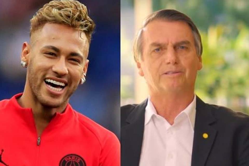 Bolsonaro quer abraçar Neymar: 'Acredito nele'