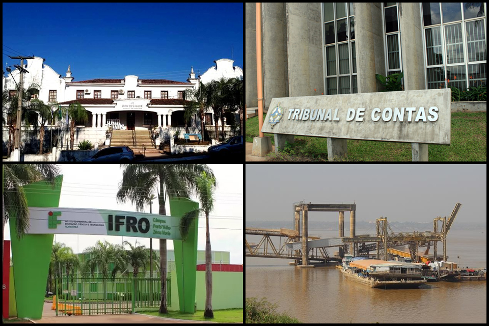 As perdas da UNIR e do IFRO; há exageros em algumas decisões do Tribunal de Contas de Rondônia; e portos geram R$ 2 milhões por dia aos cofres do Estado