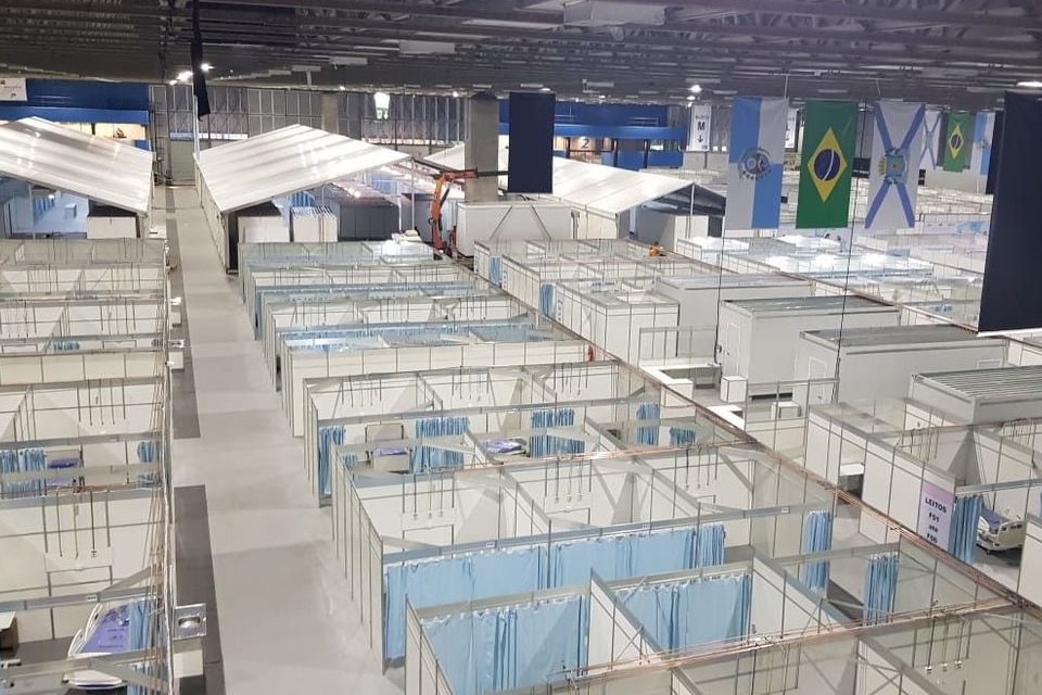 Hospital de campanha do Riocentro começa a funcionar no dia 1º de maio