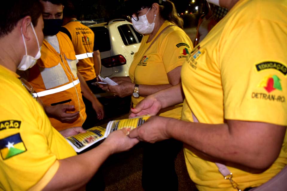 Ações de trânsito foram intensificadas pelo Detran no período de carnaval para redução de acidentes