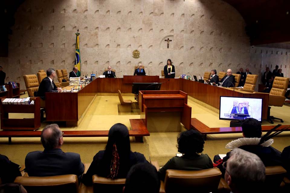 Supremo Tribunal Federal abre sessão e retoma julgamento sobre marco temporal