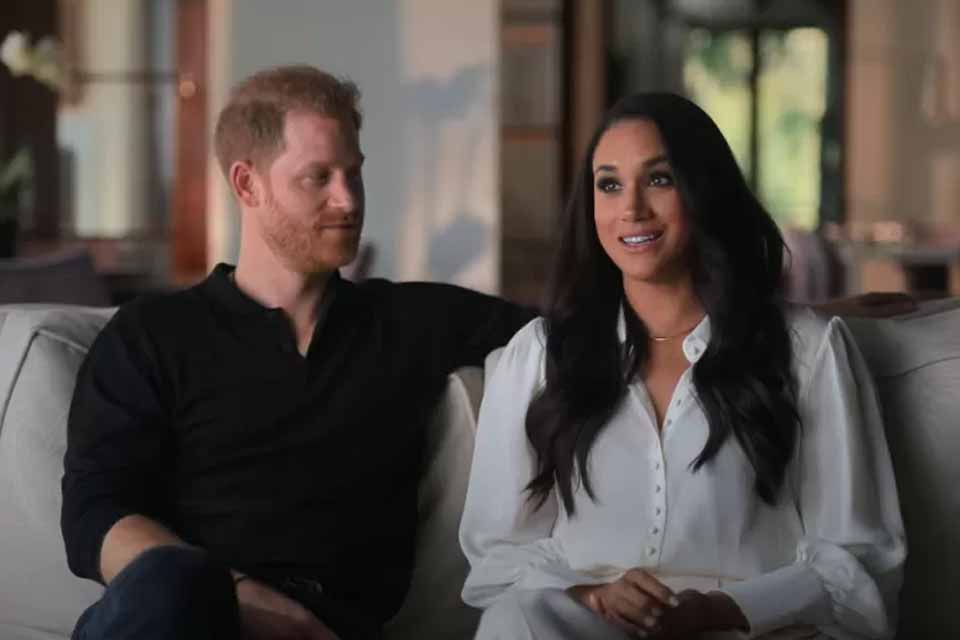 Harry e Meghan divergem sobre exposição dos filhos em programas da Netflix