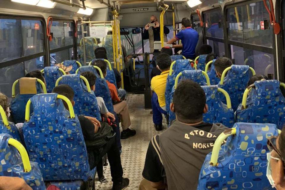 Agero evita passageiros em pé nos ônibus intermunicipais e estende fiscalização da Rodoviária de Porto Velho à BR-364