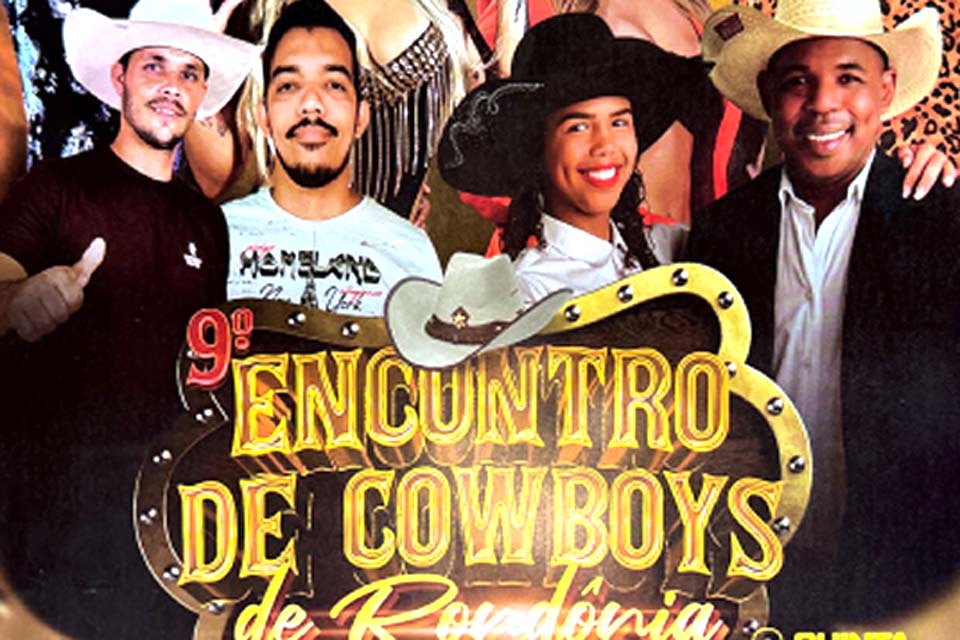 9° Encontro de Cowboys de Rondônia acontece de 27 a 30 na Estância Turística