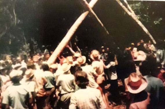 Cabixi nasceu dentro da mata, com o simbolismo de uma cruz de madeira; município completa 33 anos nesta terça-feira (6)