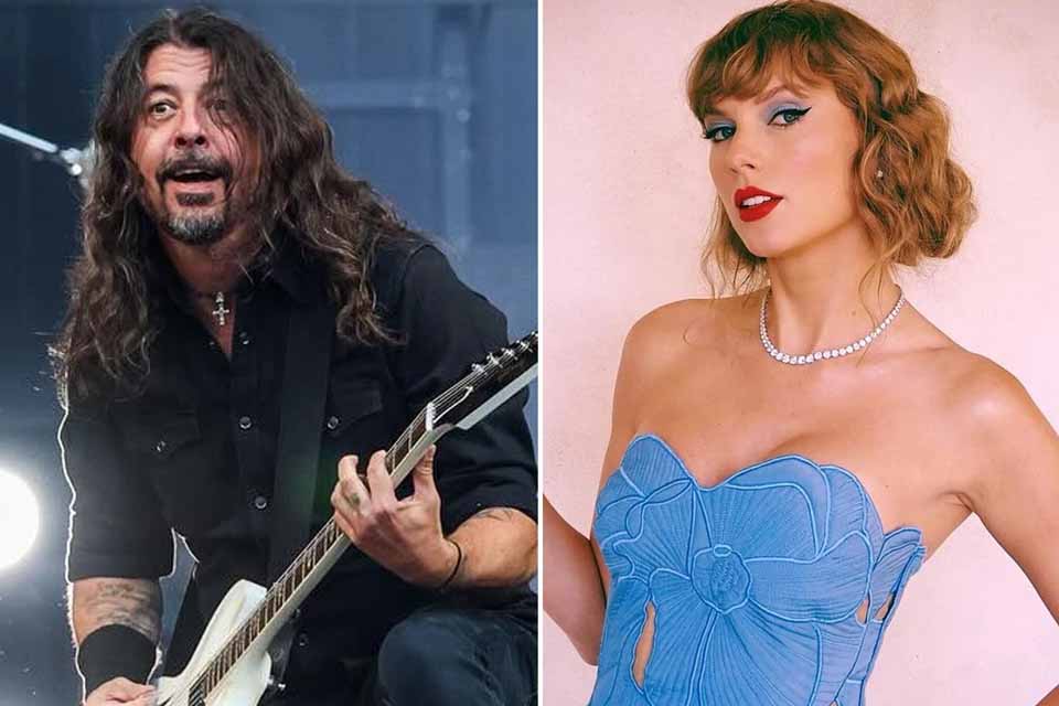 Dave Grohl alfineta Taylor Swift durante show e gera polêmica entre fãs