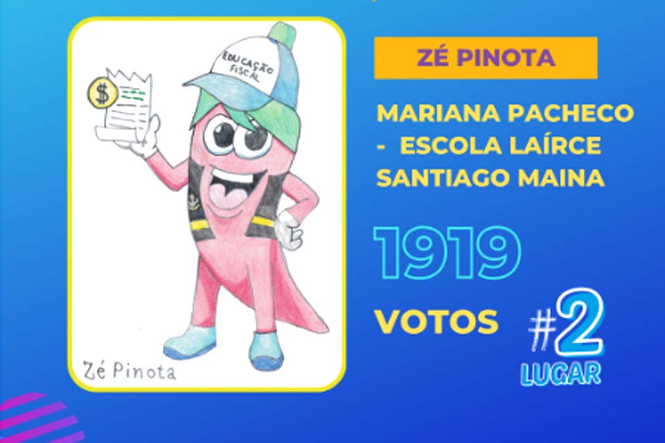 Prefeitura de Pimenta Bueno anuncia vencedores do Concurso Mascote da Educação Fiscal