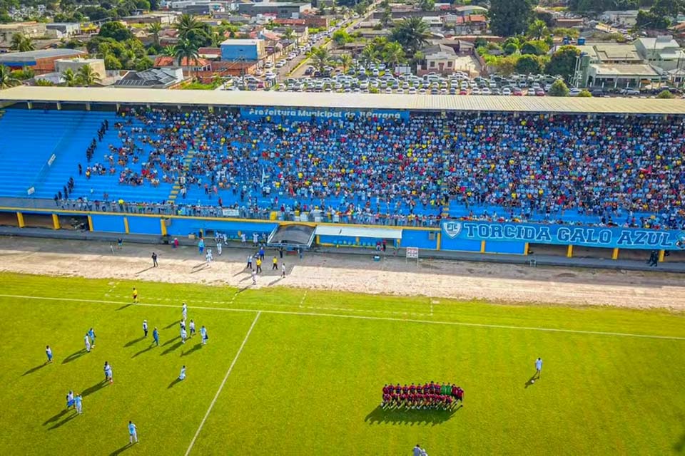 Ji-Paraná usará o Biancão para  jogo da primeira fase da Copa do Brasil