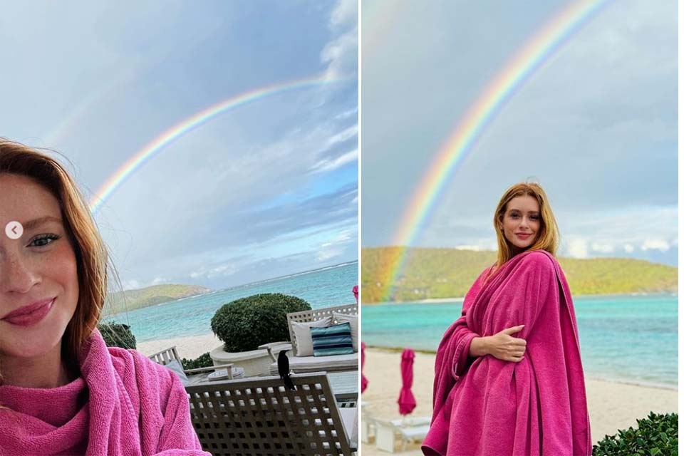 Marina Ruy Barbosa retorna ao trabalho com novo visual após luxuosa viagem