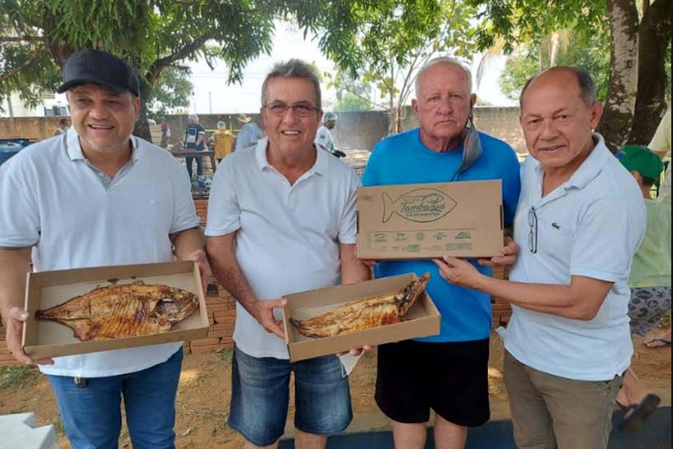 Deputado Federal Coronel Chrisóstomo prestigiou o II Festival Nacional do Tambaqui da Amazônia em Ariquemes