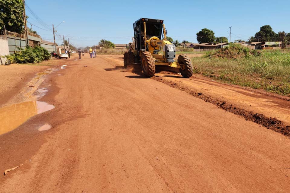 Prefeitura de Porto Velho inicia recuperação de estradas em Vista Alegre do Abunã