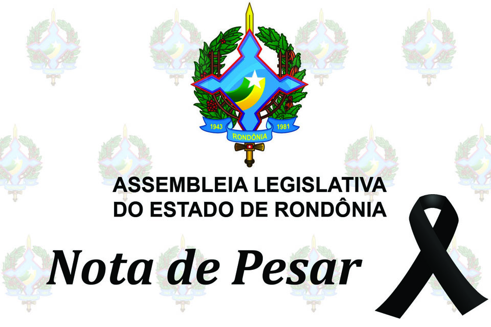 Nota de pesar pela morte do pai do deputado Luís do Hospital