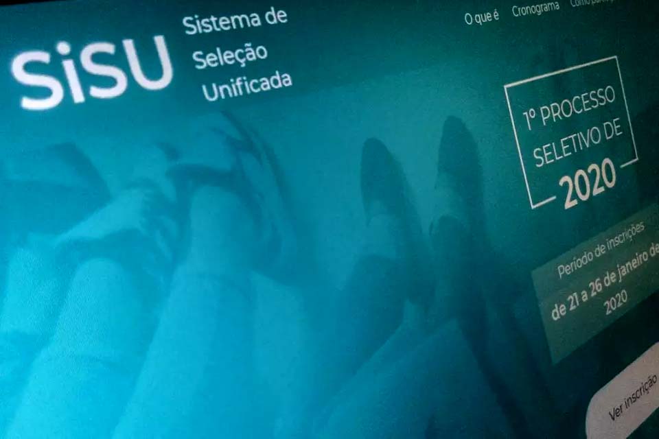 Inscrições para o Sistema de Seleção Unificada (Sisu), serão de 6 a 9 de abril