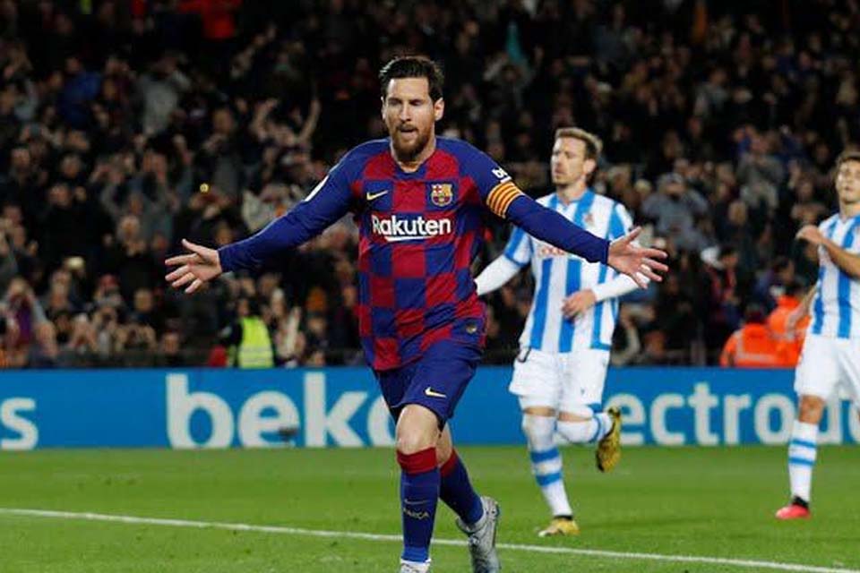 VÍDEO - Messi marca e Barcelona vence o Real Sociedad; Melhores Momentos