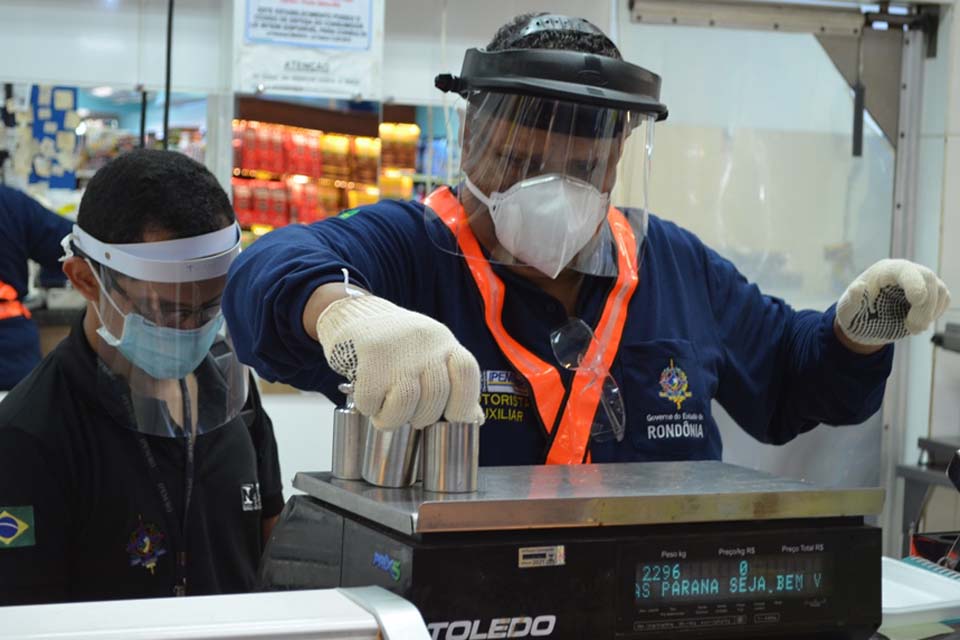 Ipem fiscaliza balanças de açougues e supermercados de Porto Velho