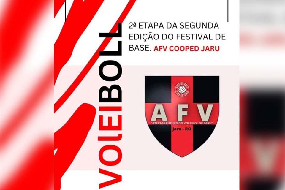  Jaru sedia a 2ª Edição do Festival de Base de Voleibol AFV COOPED