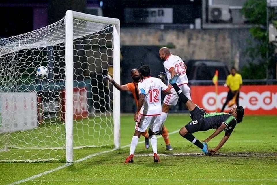 Bruno Arrabal marca primeiro gol em clube das Maldivas