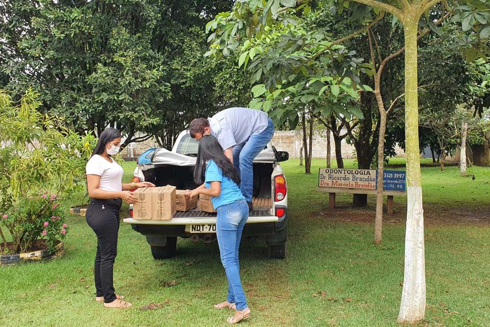 Mais de mil sabonetes foram entregues às entidades assistenciais e associações quilombolas, no Cone Sul de Rondônia