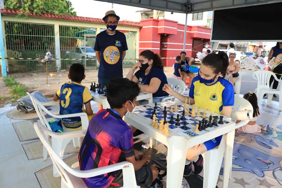 Porto Velho: Comunidade do bairro Floresta recebe o projeto Rua de Lazer 