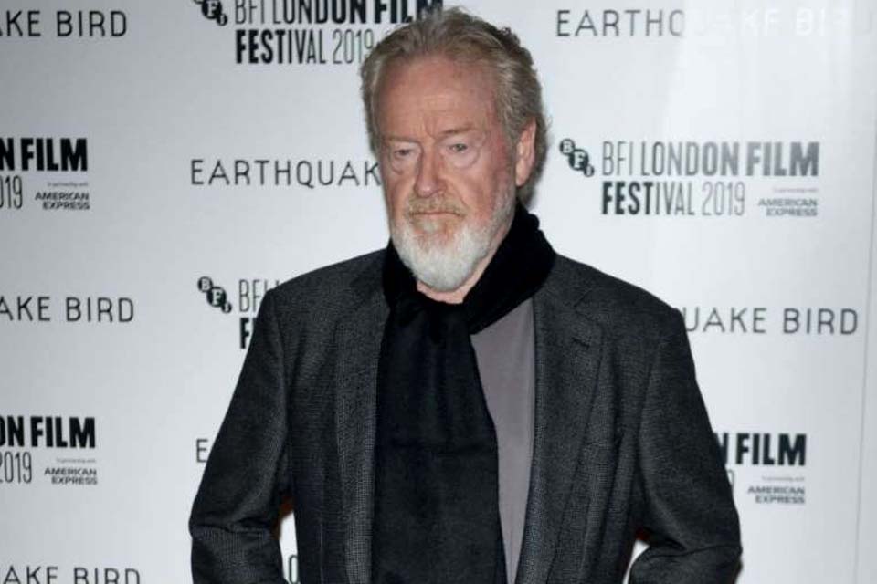 Ridley Scott diz que não vai deixar pandemia atrapalhar seu trabalho