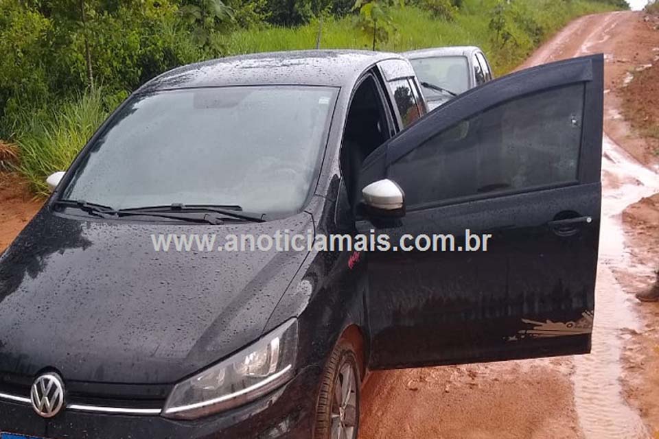 Ex-morador de Jaru é assassinado dentro de carro em Nova Mamoré