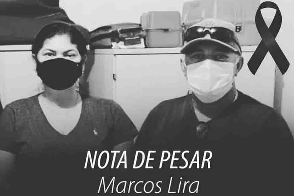 Nota de pesar deputada Cássia, pelo falecimento de Marcos Antônio Lira |  Geral | Rondônia Dinâmica
