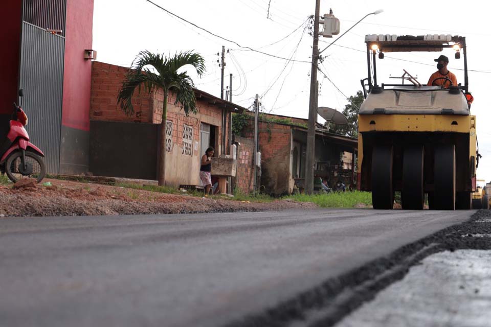 Porto Velho: Obras no bairro Lagoa avançam mesmo com período chuvoso