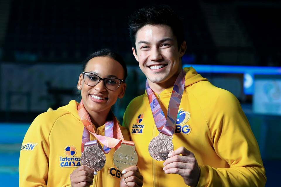 Brasil realiza o melhor Mundial de Ginástica de sua história