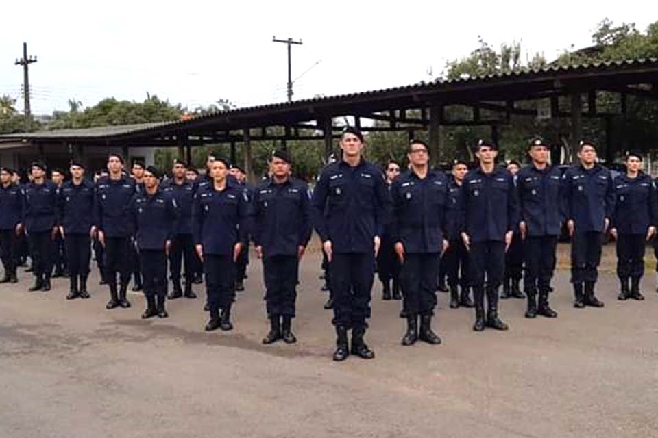 8º Batalhão recebe reforço de 58 novos Policiais Militares para Jaru, Theobroma, Governador Jorge Teixeira, V - Rondônia Dinâmica