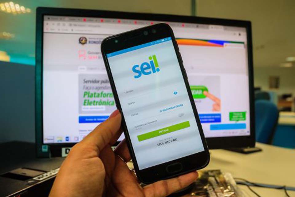 Na palma da mão, nova versão do aplicativo do Sistema Eletrônico de Informações está disponível em Rondônia