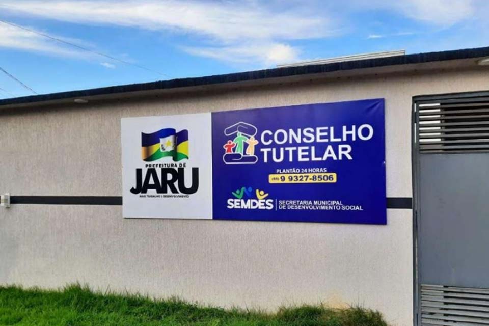 Atendimentos do Conselho Tutelar em Jaru agora são realizados na Rua Princesa Isabel, setor 01