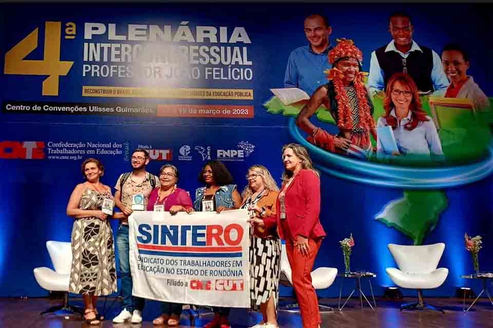 Sintero participa da 4ª Plenária Intercongressual organizada pela Confederação Nacional dos Trabalhadores da Educação