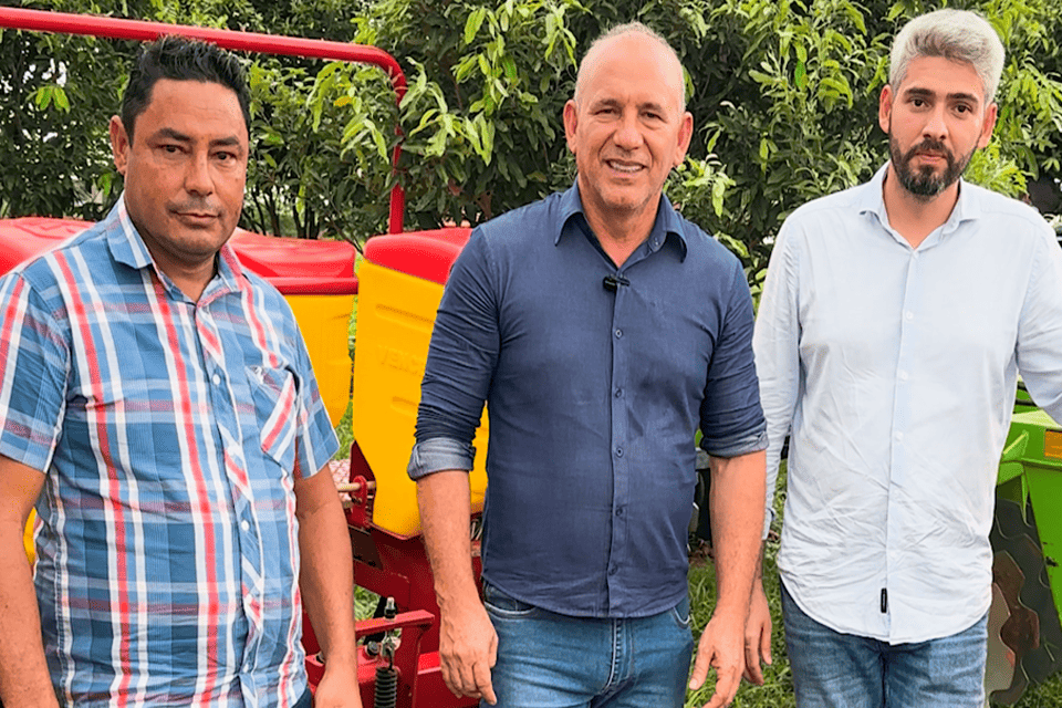 Recurso do deputado Ezequiel Neiva garante conjunto de implementos agrícolas para atender a agricultura familiar em Novo Horizonte