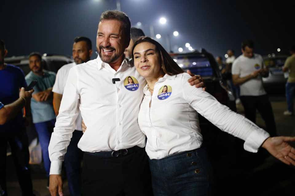 Mariana Carvalho e Hildon Chaves se pronunciam após vitória de Léo Moraes em Porto Velho