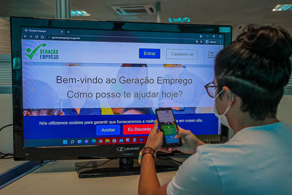 Mais de 2,1 mil vagas estão abertas em Rondônia por meio do Geração Emprego; Estado ocupa o 1º lugar no ranking da menor taxa de desemprego