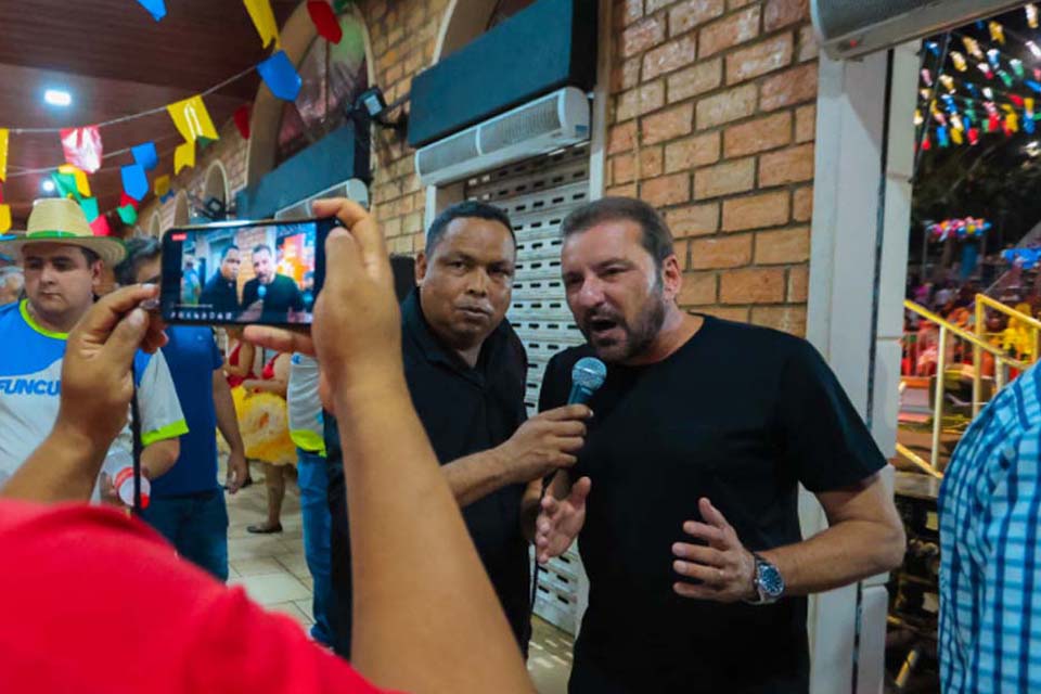 Hildon Chaves afirma total apoio a todas as festas juninas presentes no calendário cultural do município de Porto Velho