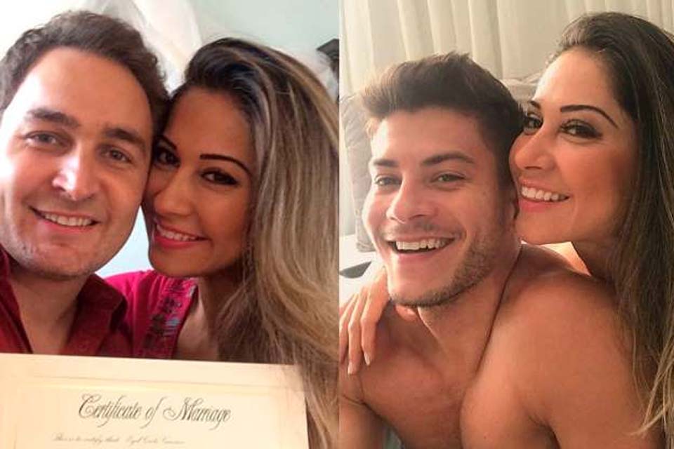 Mayra Cardi surpreende ao contar que está casada com dois homens ao mesmo tempo