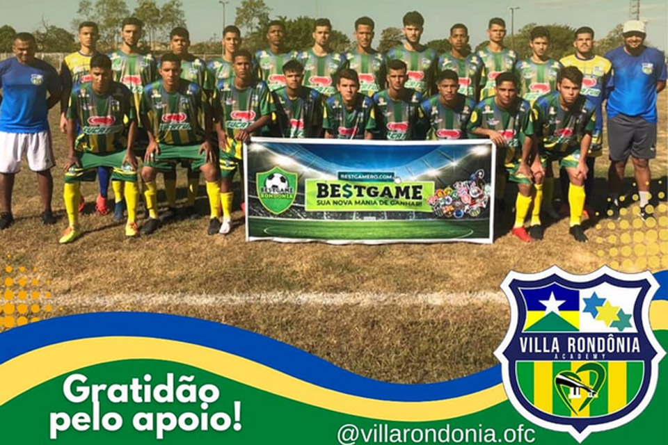 Villa Rondônia goleia o Guaporé e mantém vice-liderança do grupo B no Sub-20