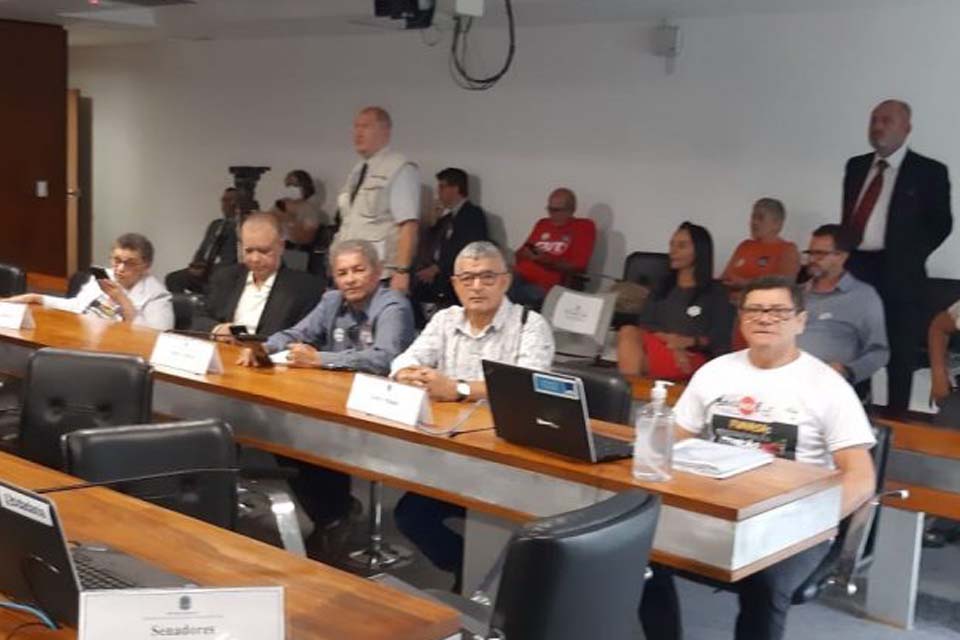 SINDSEF-RO participa de audiência no Senado Federal sobre a extinção da Funasa