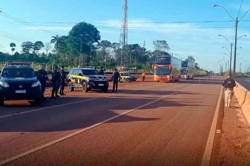 Foragido é preso em operação conjunta na BR 364 em Ariquemes