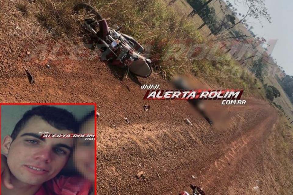 Motociclista morre em acidente na Zona Rural de Alto Alegre dos Parecis