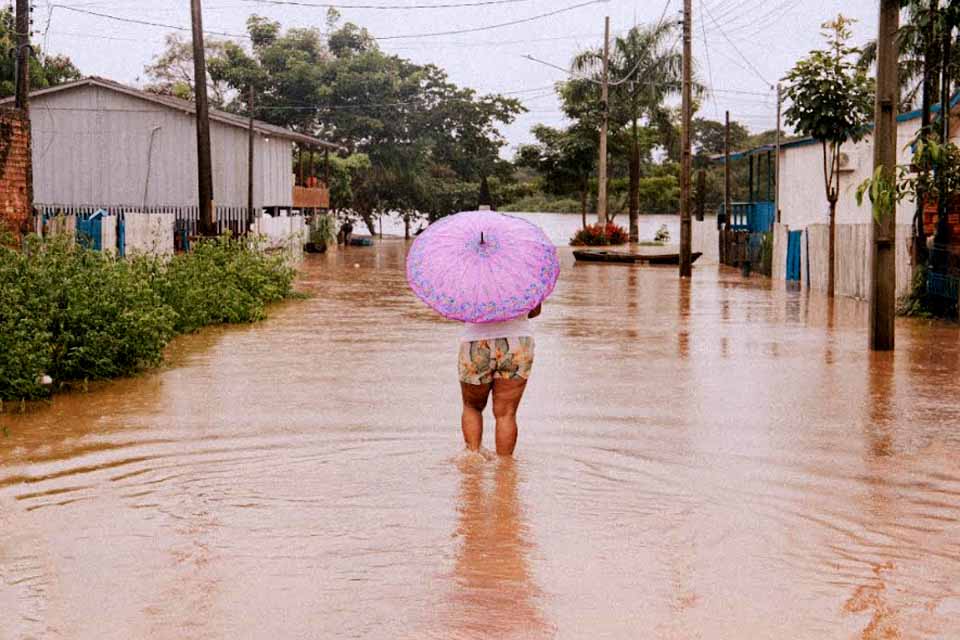 Prefeitura de Ji-Paraná emite alerta vermelho para enchente no Rio Machado