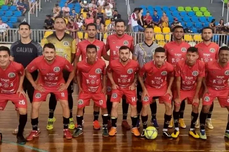 Esporte Clube Saga Solimões fatura título da Superliga de Futsal Rondoniense 2022