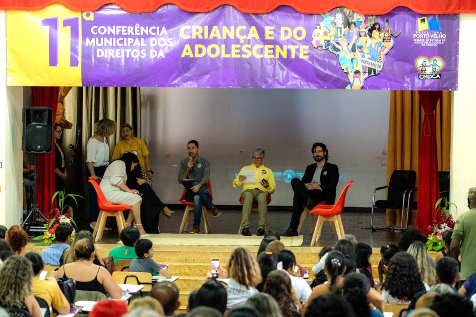 XI Conferência Municipal dos Direitos da Criança e do Adolescente elege delegados para a Conferência Estadual