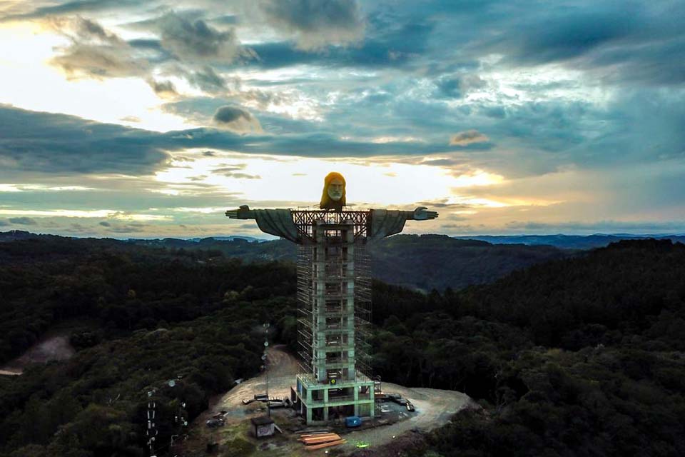 Cidade no Sul do Brasil terá estátua de Cristo maior que a do Rio