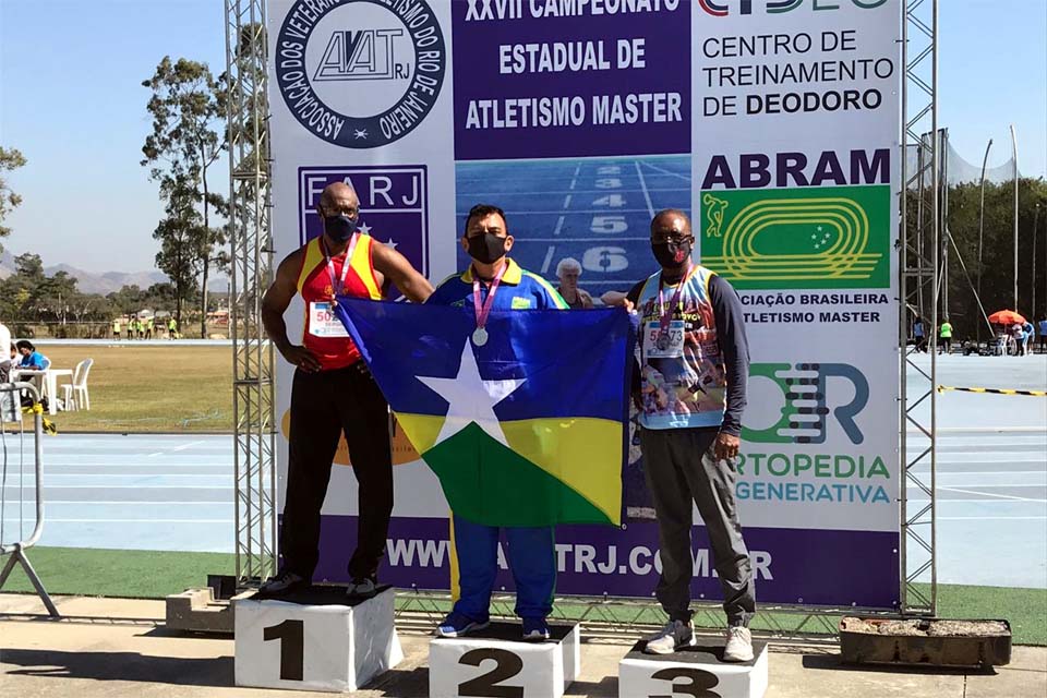 Militar de Rondônia é campeão no Master de Atletismo no RJ