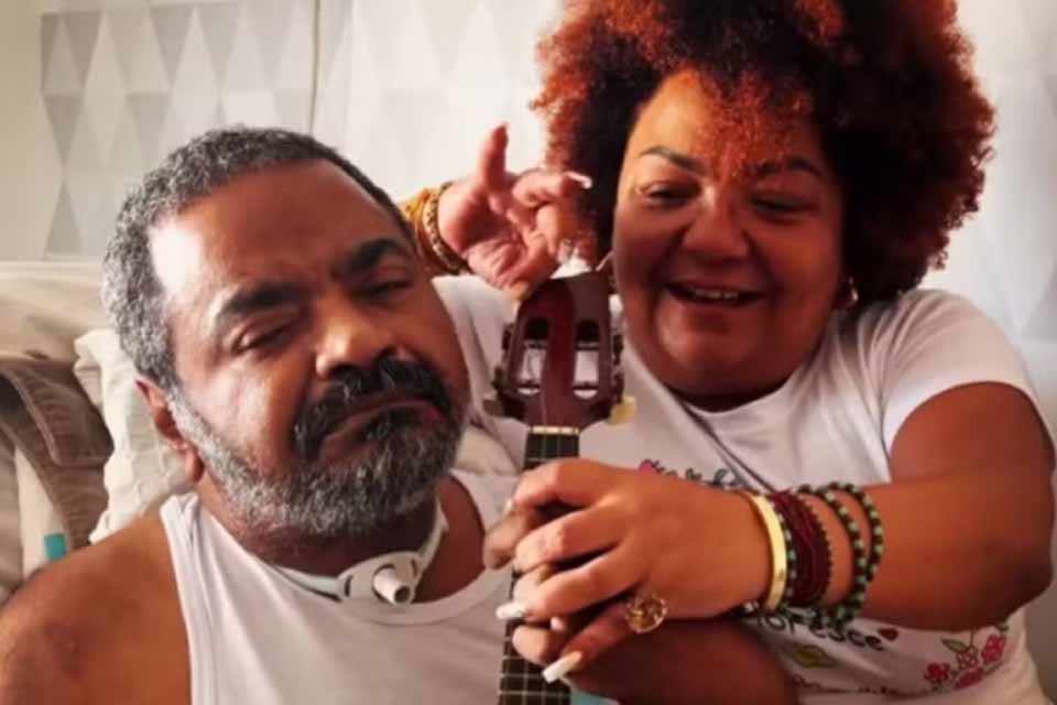 Esposa de Arlindo Cruz sobre boato de levar namorado para morar com o marido: “Isso não existe”